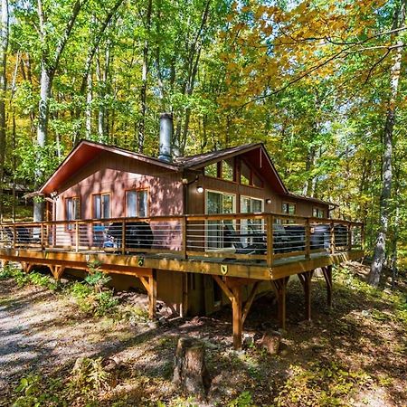 Chalet W Hot Tub, Large Deck, Grill, & Fast Wifi Берклі-Спрінгз Екстер'єр фото